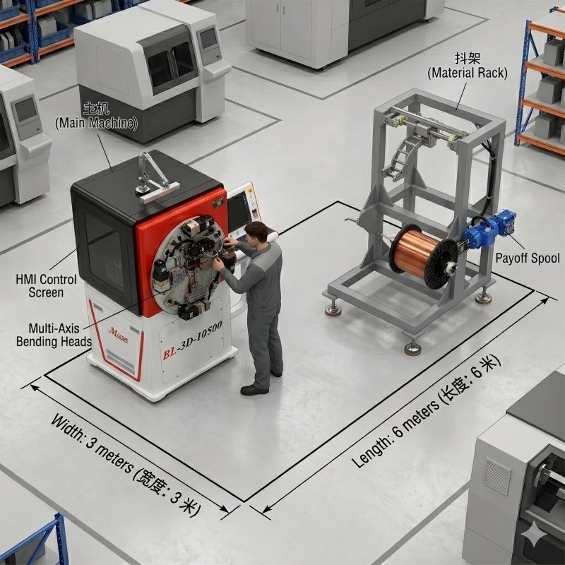Enamel Wire Bending Machine