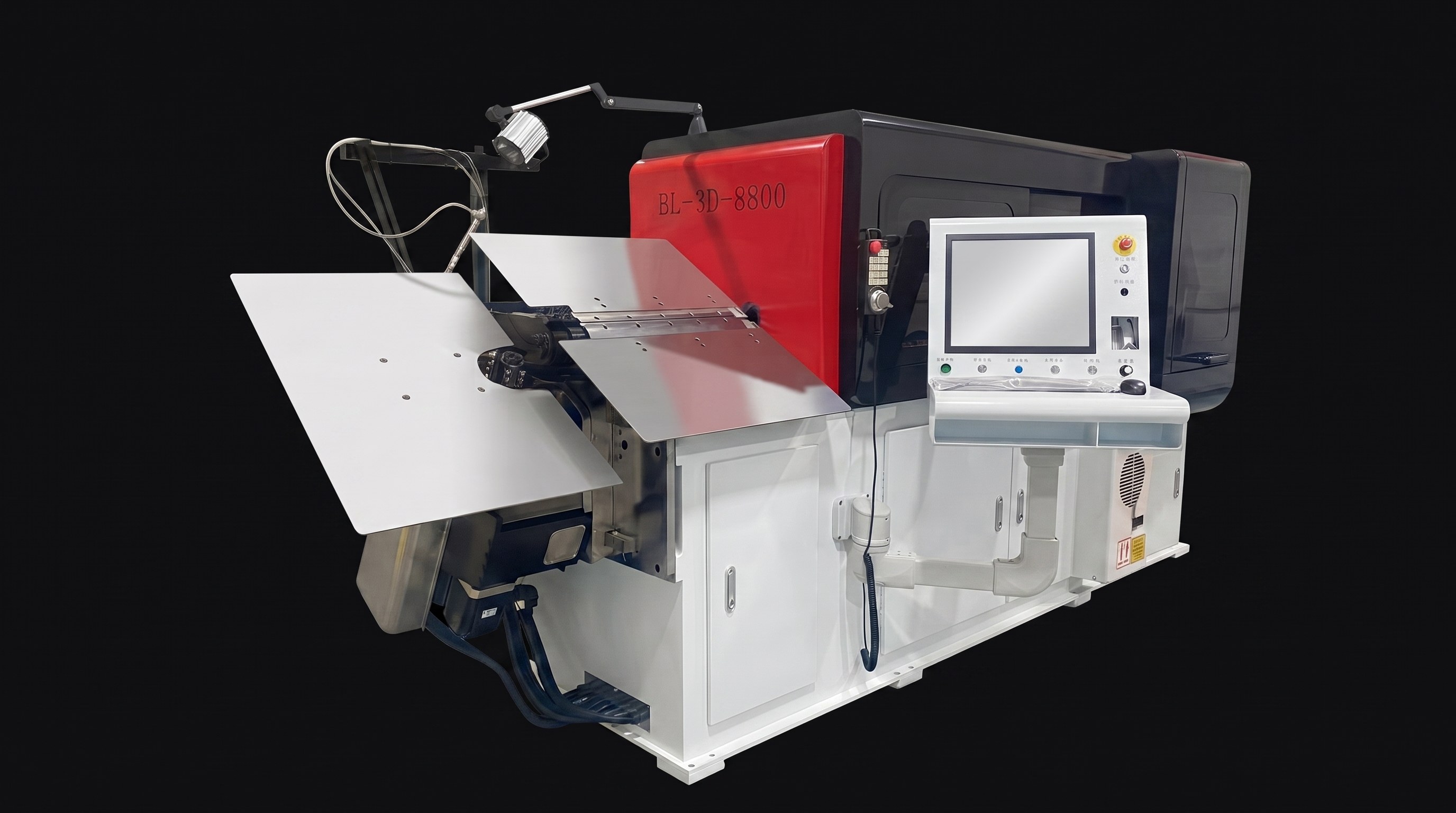 BL-3D-8800 8-Axis Flat Wire Rotary Bending Machine