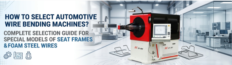 How to Select Automotive Wire Bending Machines? Complete Selection Guide for Special Models of Seat Frames & Foam Steel Wires