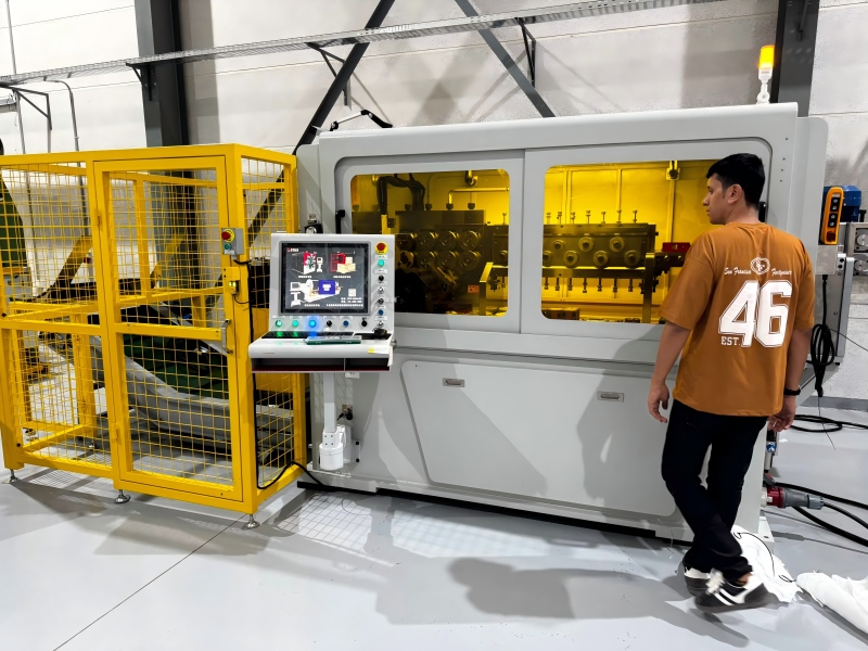 Dutch Client Completes Field Test on BL‑3D‑61600 3D Wire Bending Machine for Easy‑Operation and Stable Forming