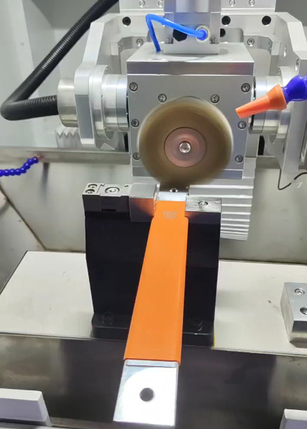 Deburring operation detail