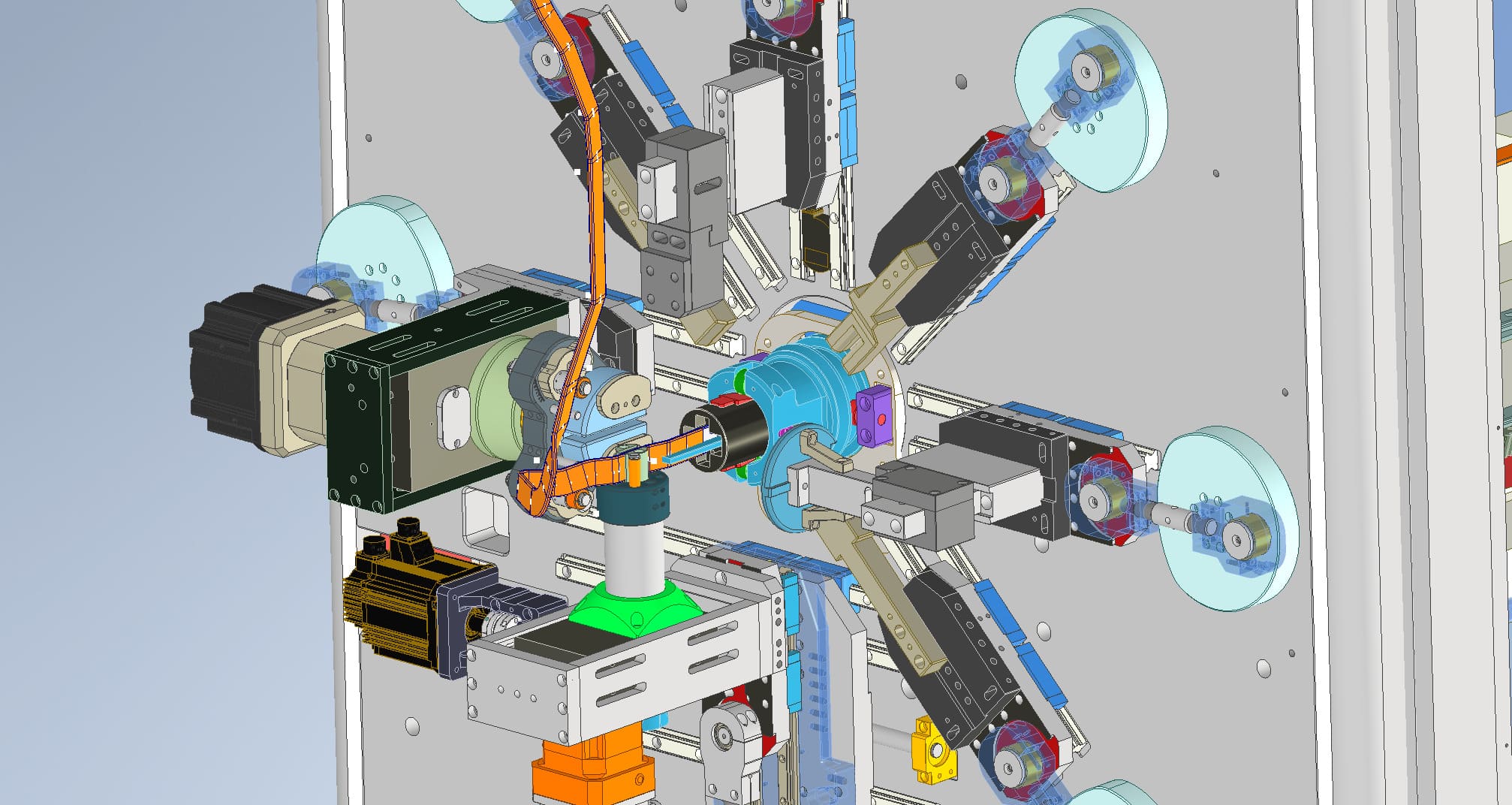 Bending mechanism and tooling