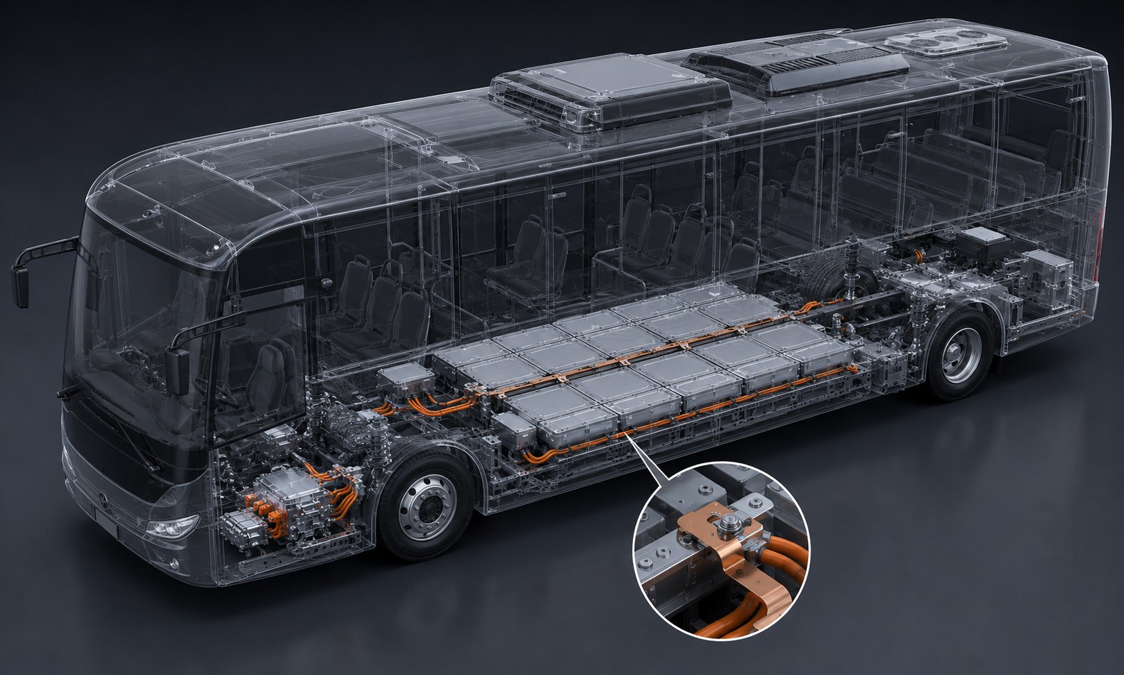New Energy Vehicle Conductive Copper Busbar
