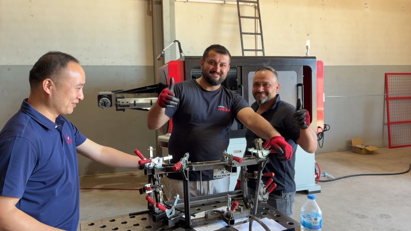 Wire Bending Machine Training in Turkey