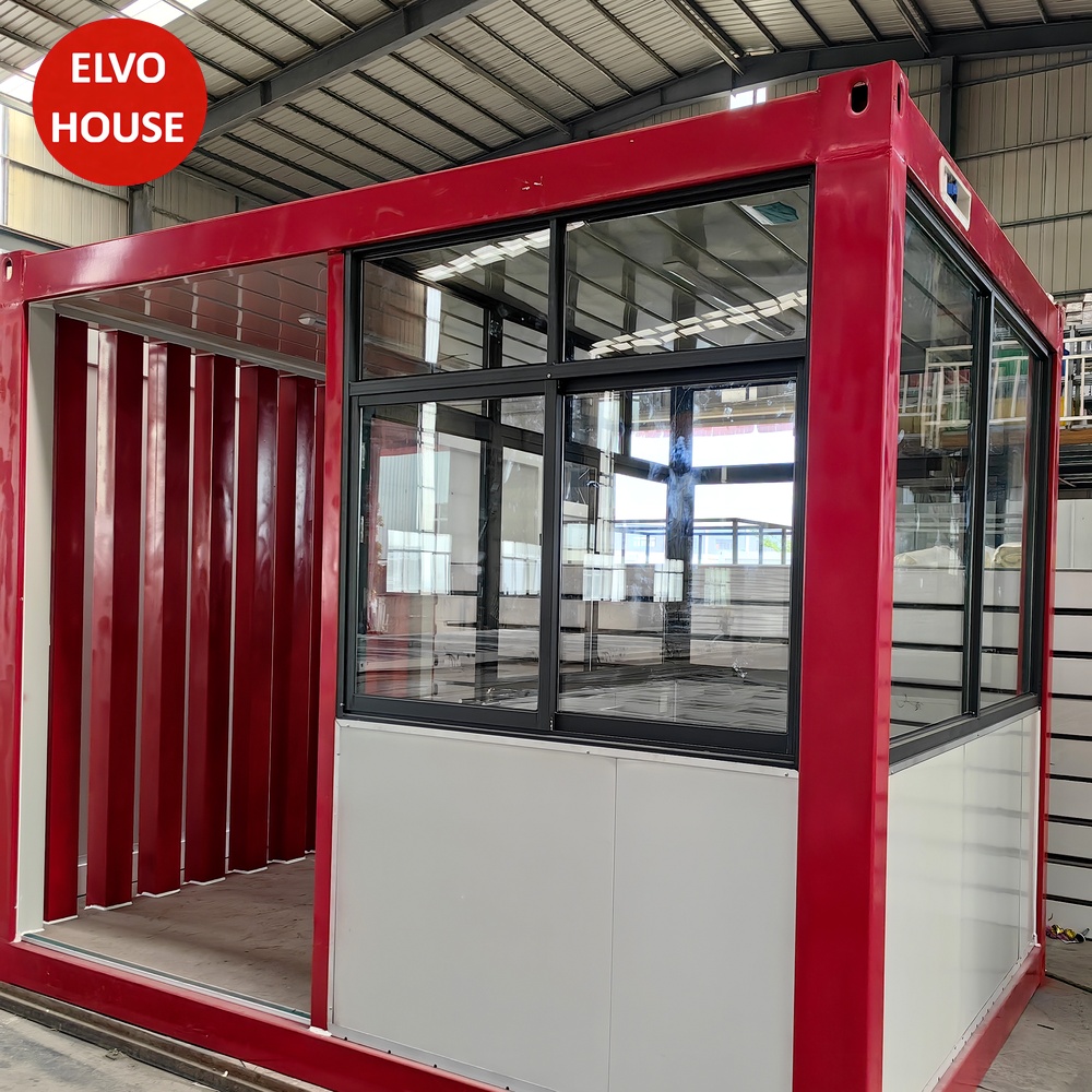 Glass-Fronted Office & Storage Combo