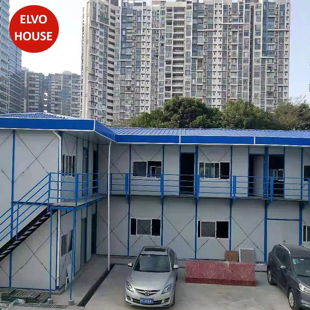 L-Shaped Office & Dorm Complex