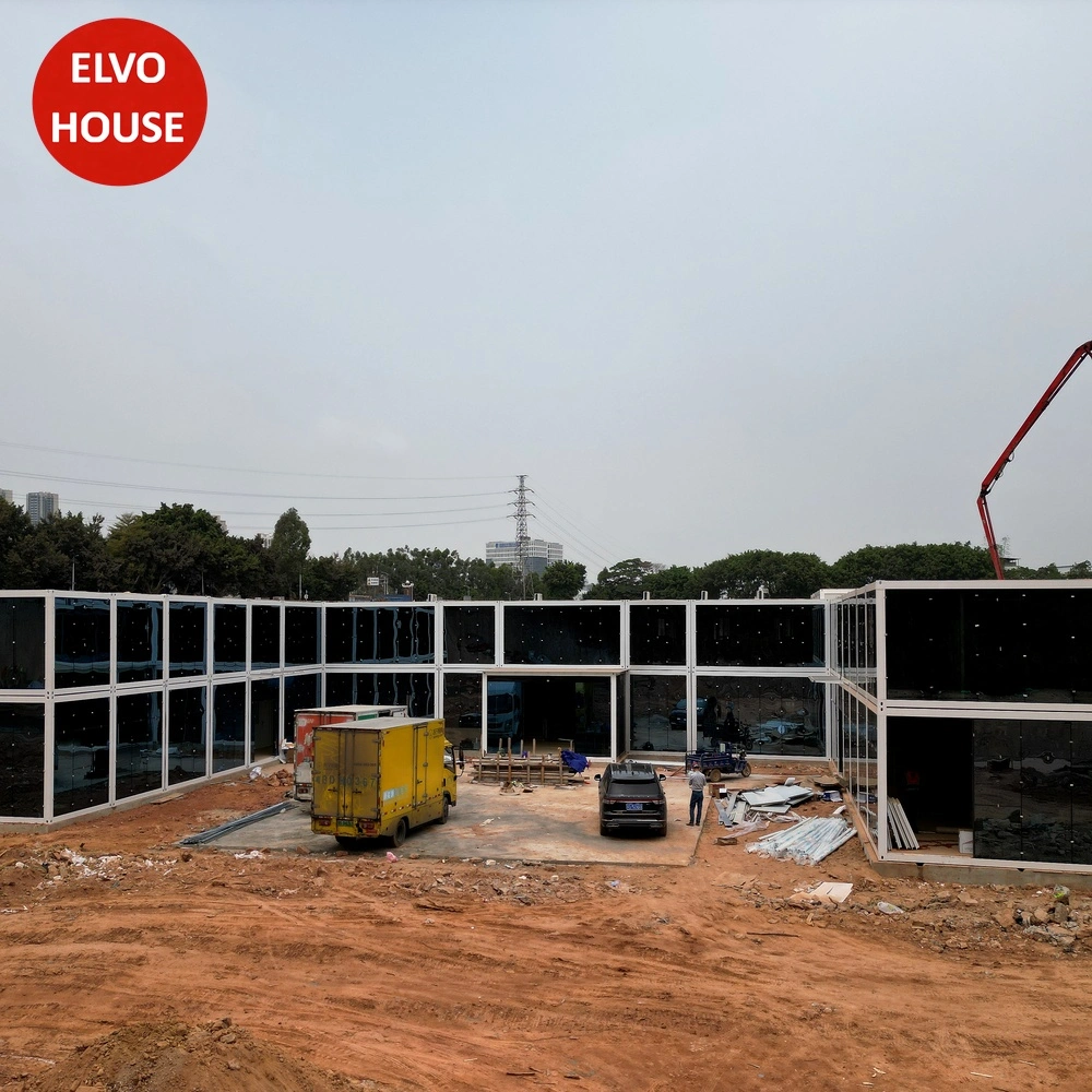 Modular Office Under Construction