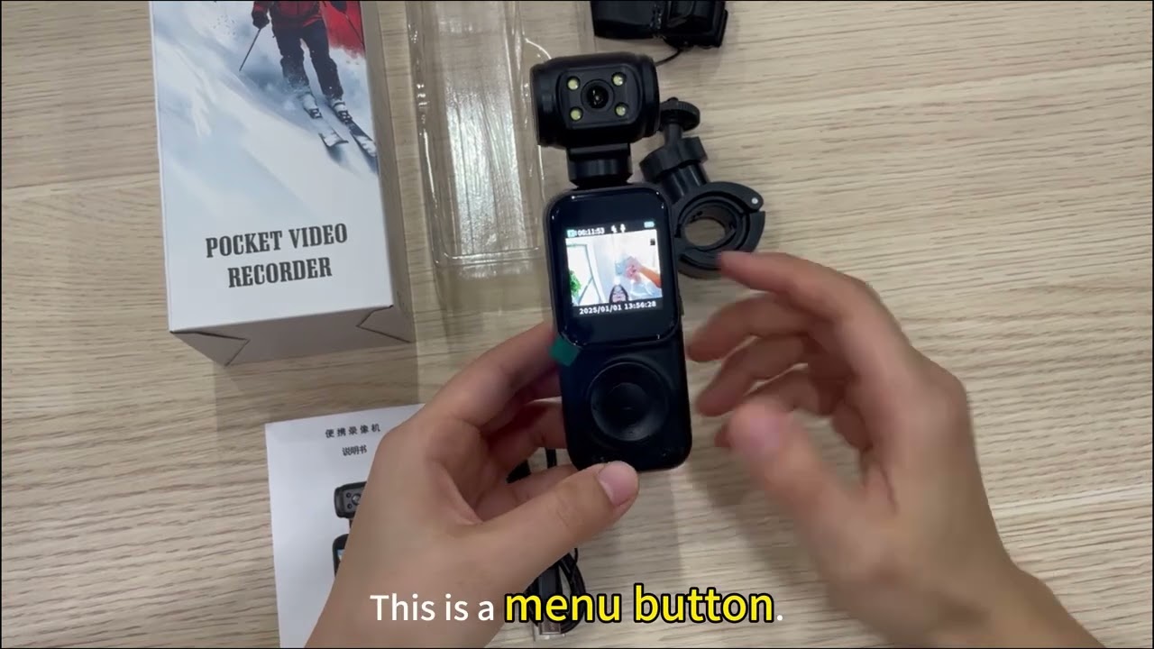 Q5 HD Sports Camera with Anti-Shake Technology!
