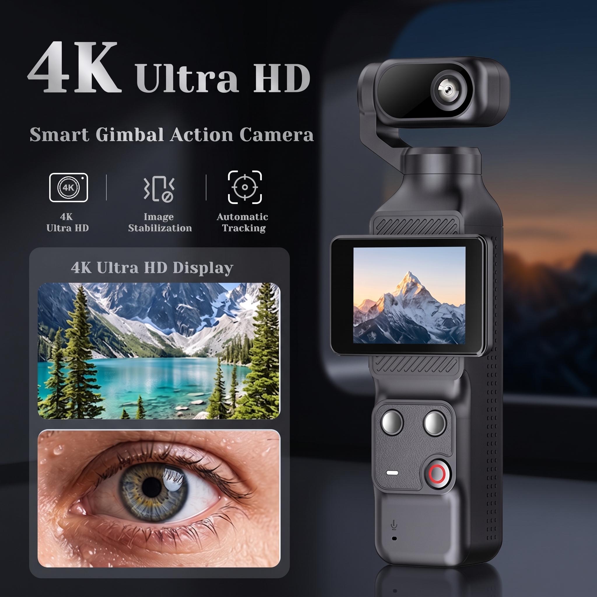 4K SMART TRACKING & HD TOUCHSCREEN