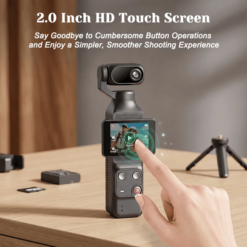 2.0 Inch HD Touch Screen
