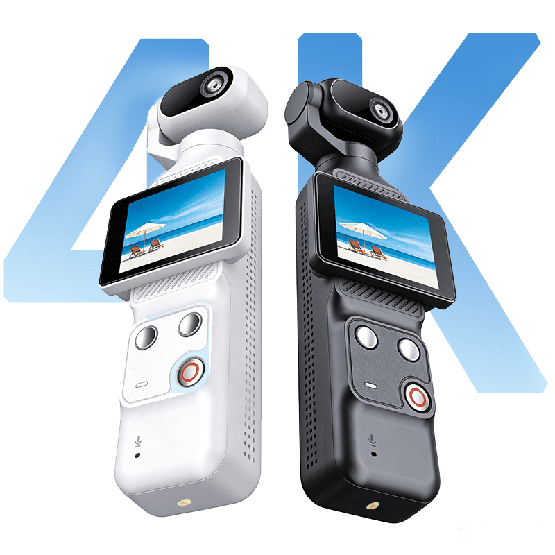Q12/Q12S Smart 4K Action Camera | Auto Tracking & Gesture Control | OEM/ODM Manufacturer