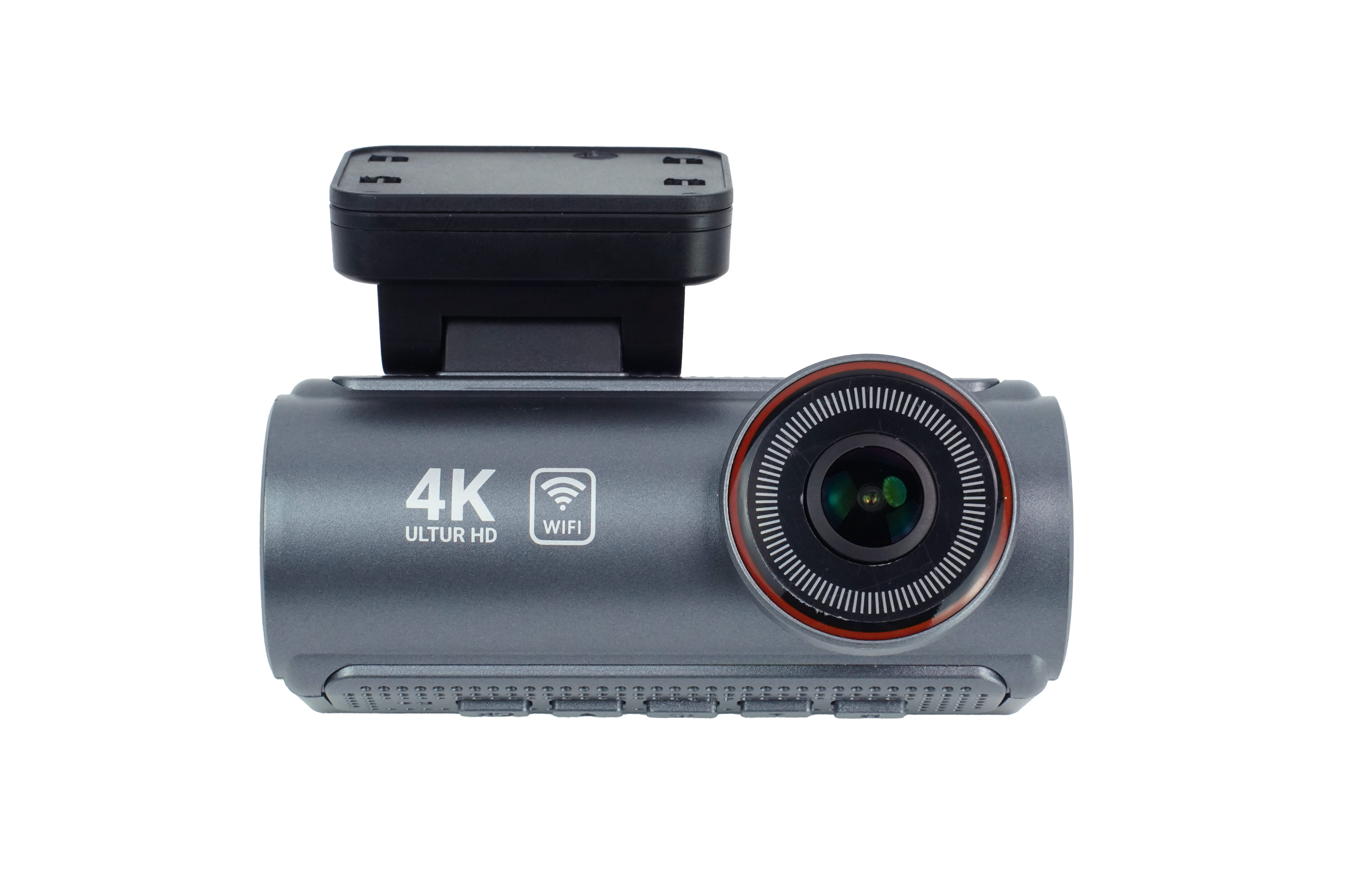 D3-1 dual-channel dashcam with a 4K front lens, Wi-Fi and GPS markings on the housing