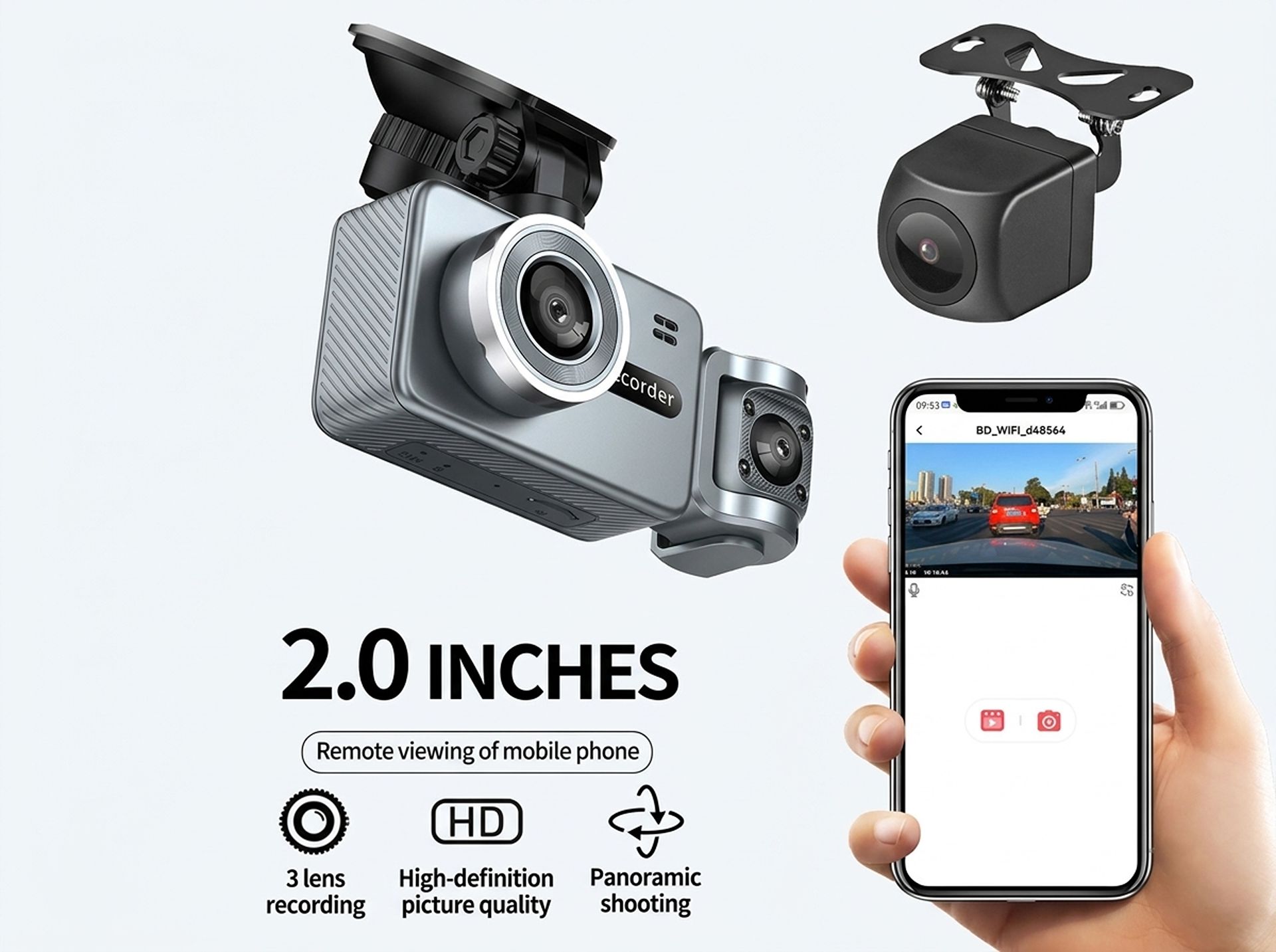 ULTRA‑HD FRONT & HD AUX