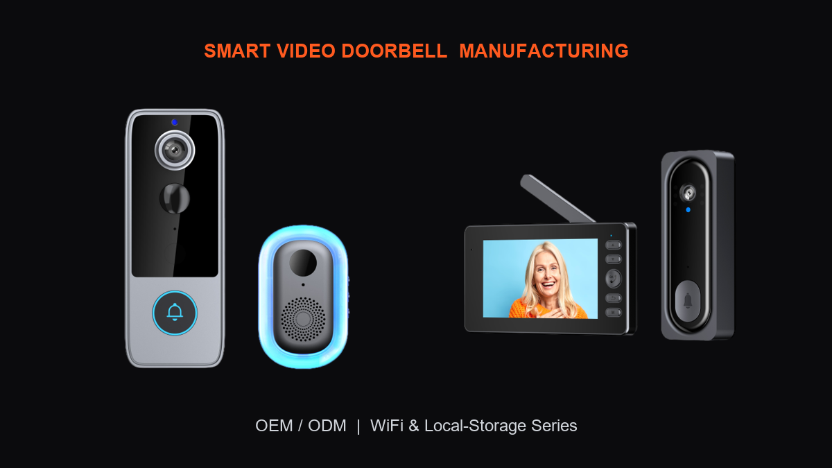 Smart video doorbell manufacturing and OEM ODM solutions
