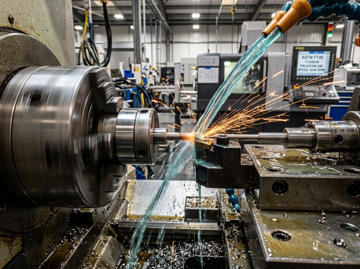 Precision Swiss CNC lathe machining
