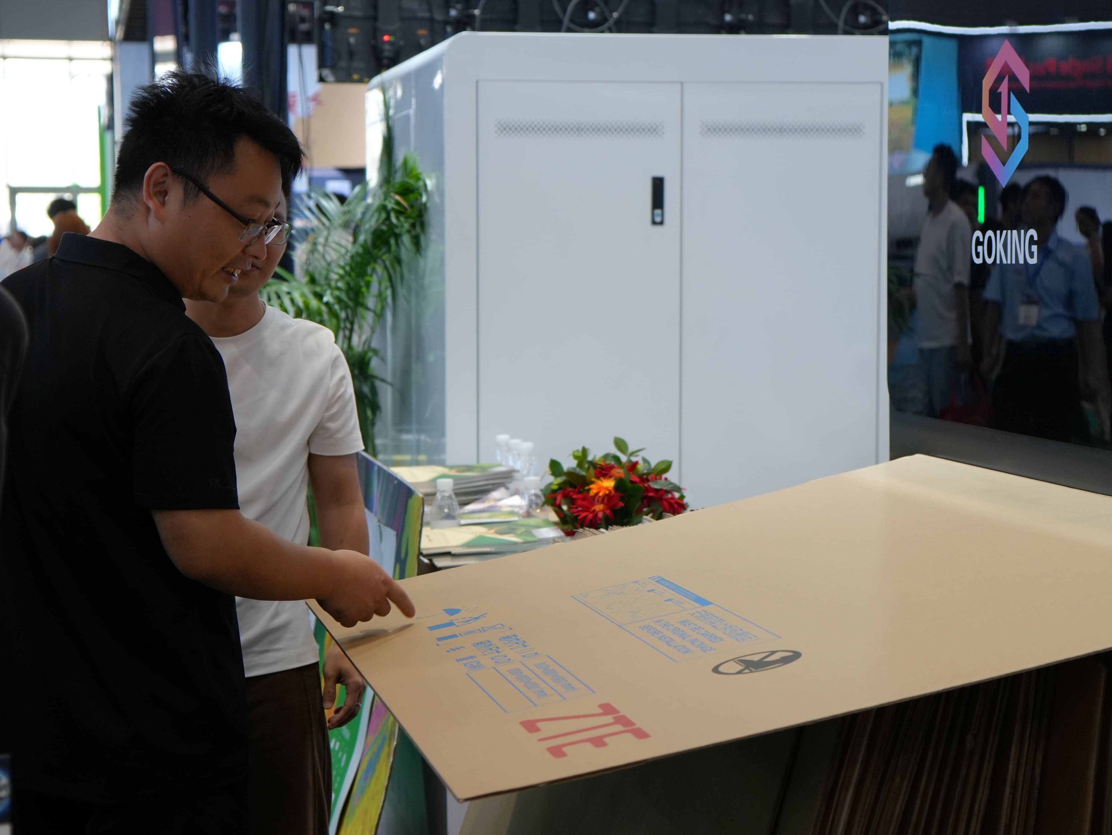 Goking Digital Printer in Customer Factory