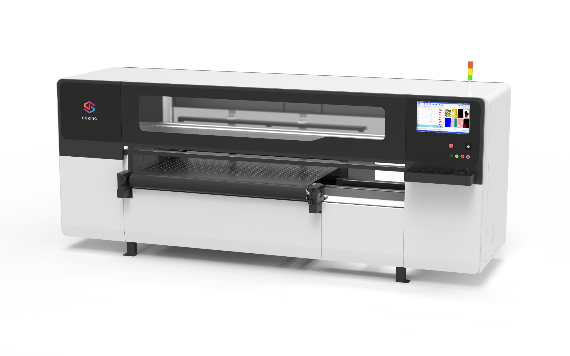 Single-pass Digital Printing Machine (Epson or Nozzles Printheads)