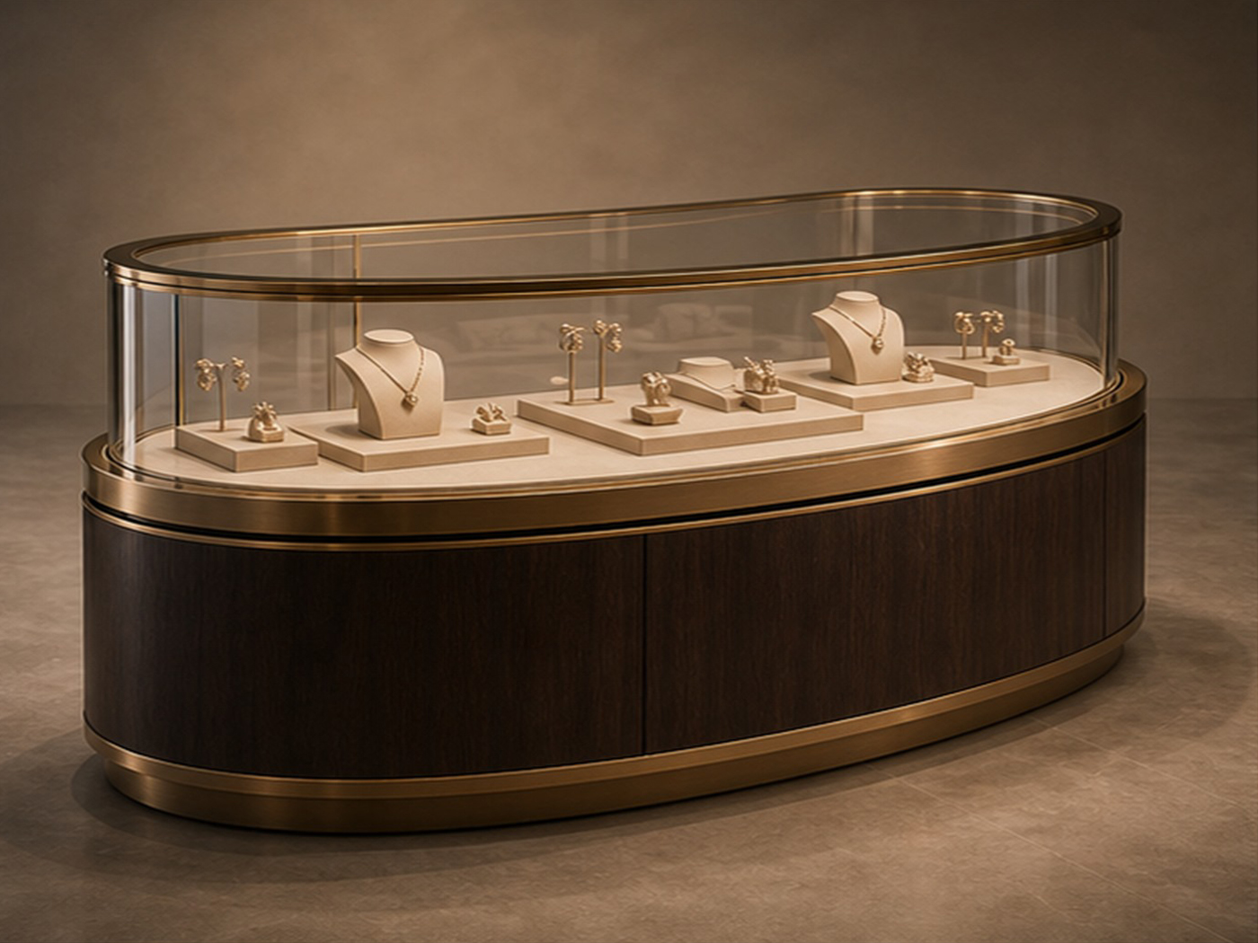 Arch-Top Counter Case
