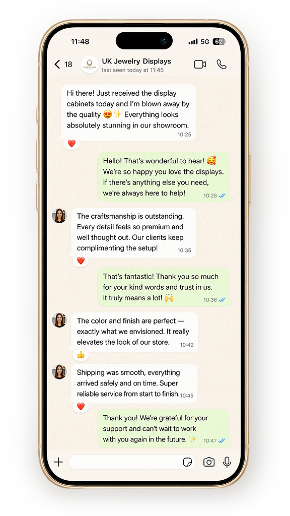 Client Reviews Screenshot