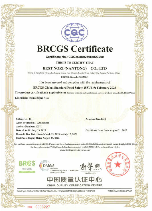 BRC Review & Validation