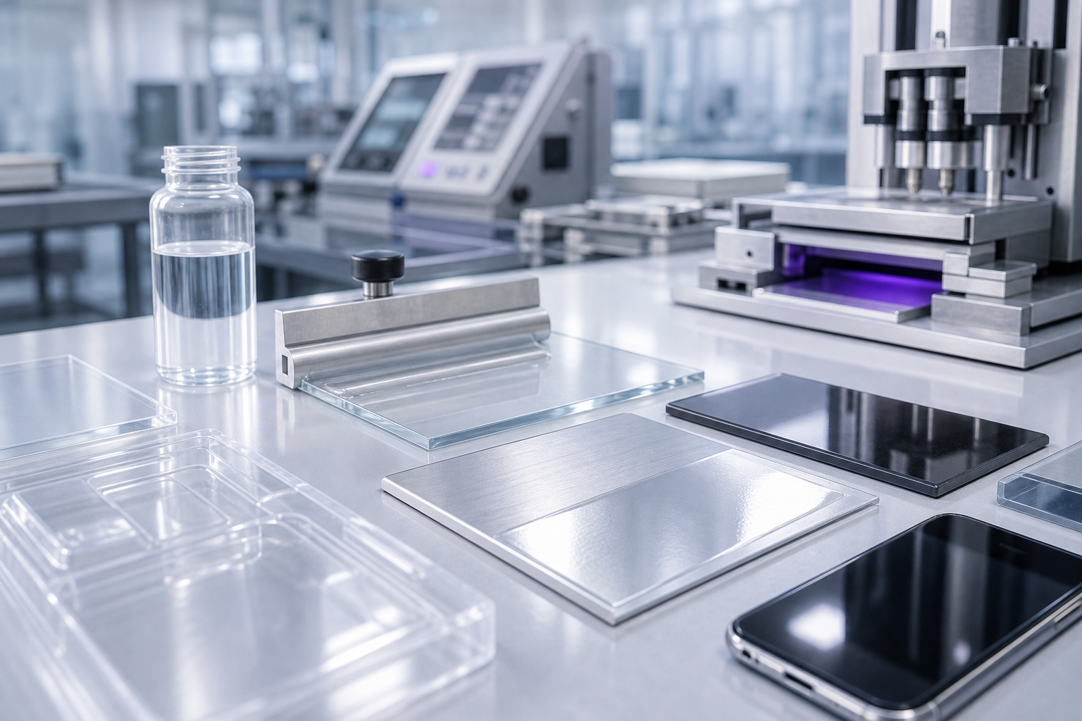 UV coating application