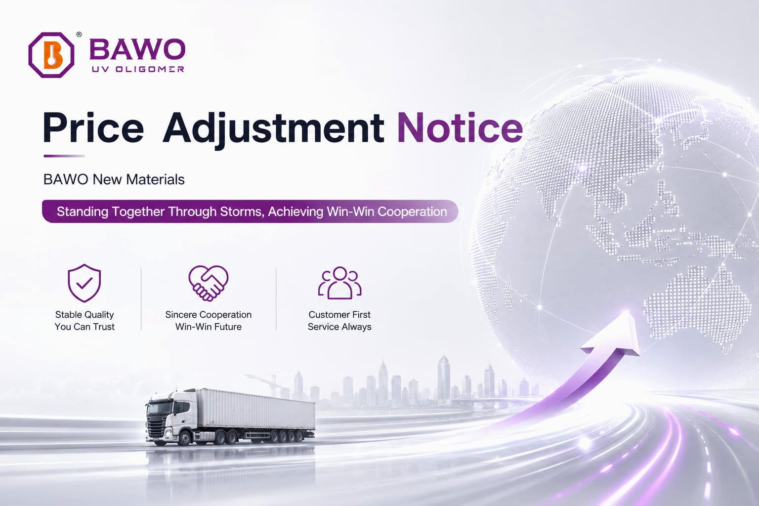 Price Adjustment Notice — BAWO New Materials