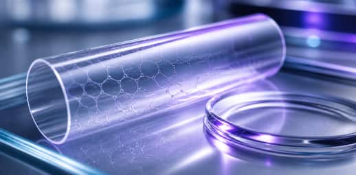 High-tech material close-up