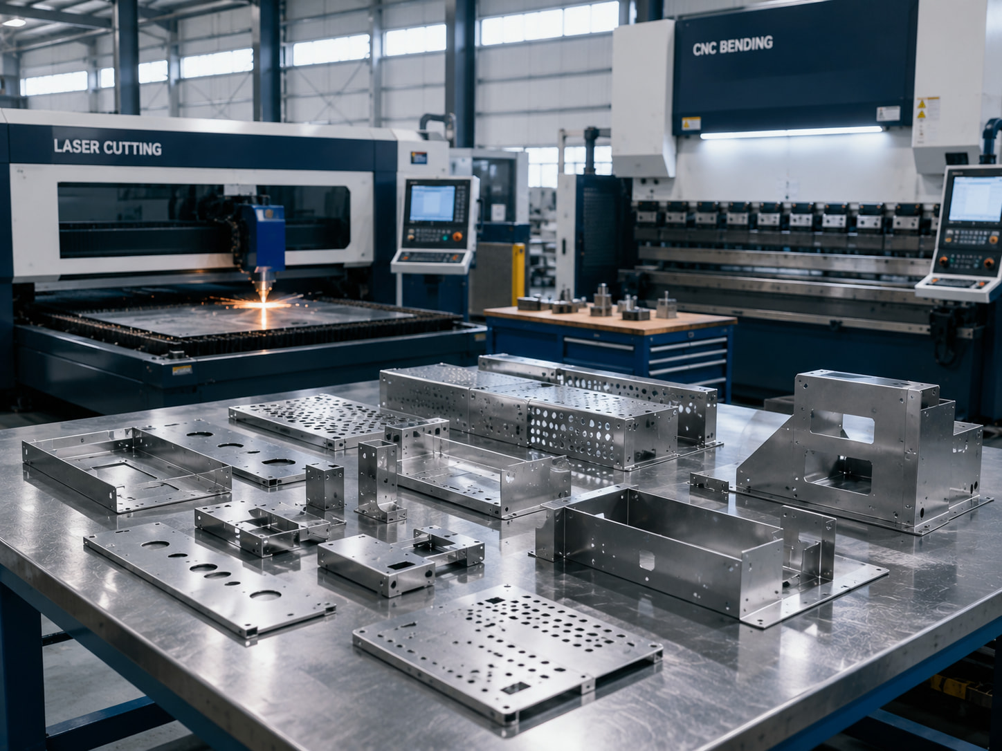 Custom Sheet Metal Fabrication Parts 1