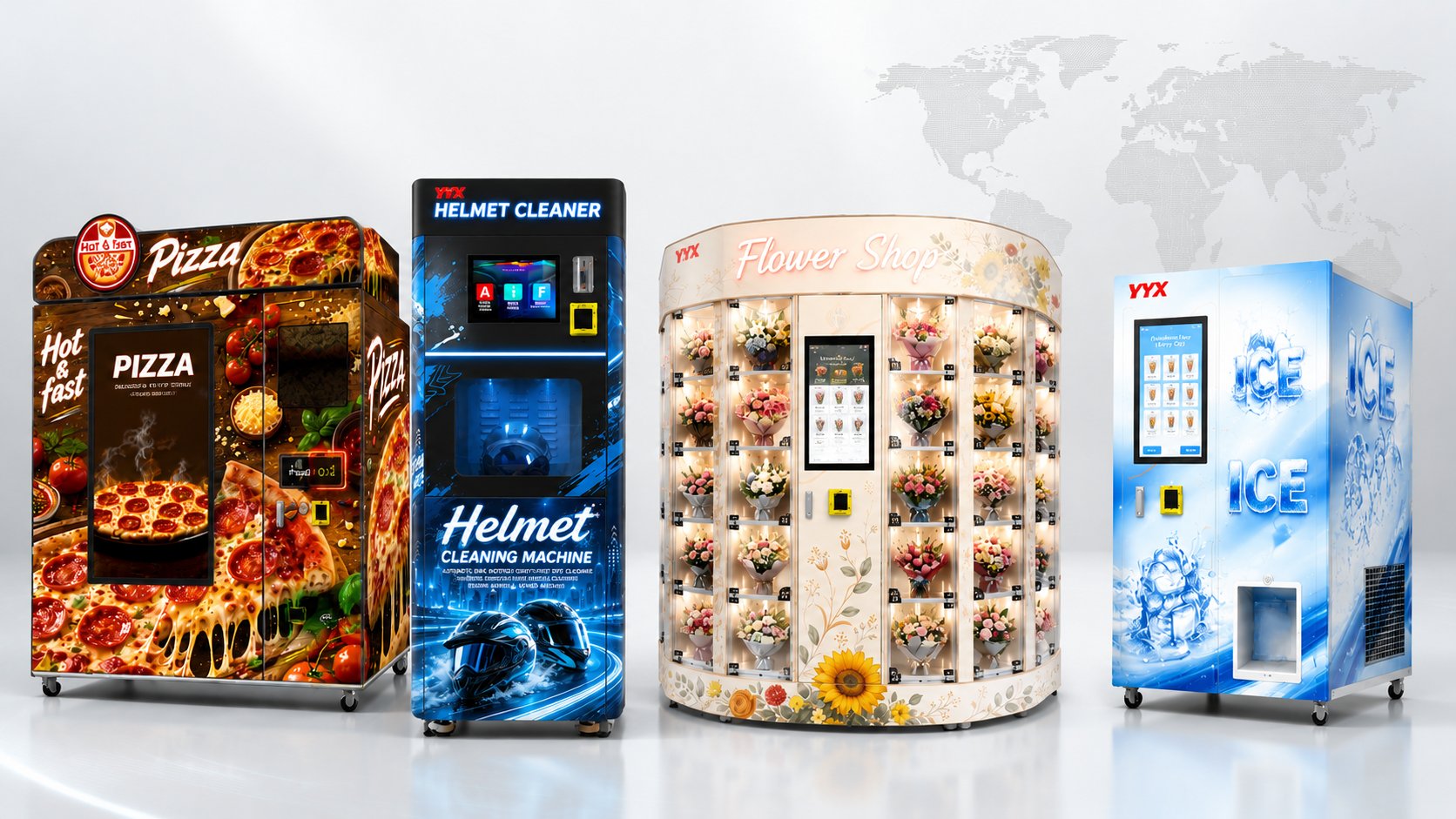 YYX Launches Expanded Commercial Vending Equipment Lineup for Global Unattended Retail