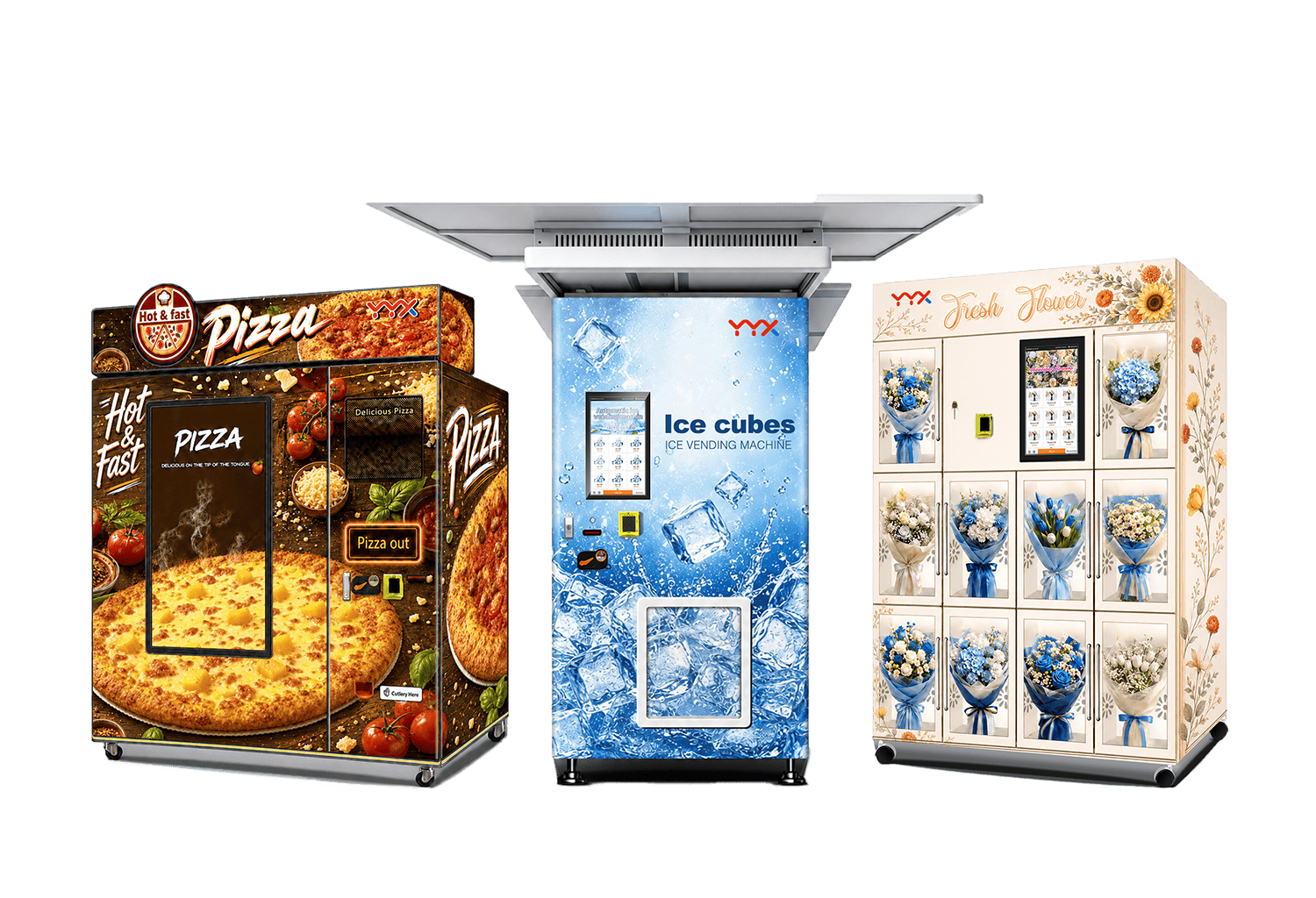 Ice Cream Dispensing Kiosks