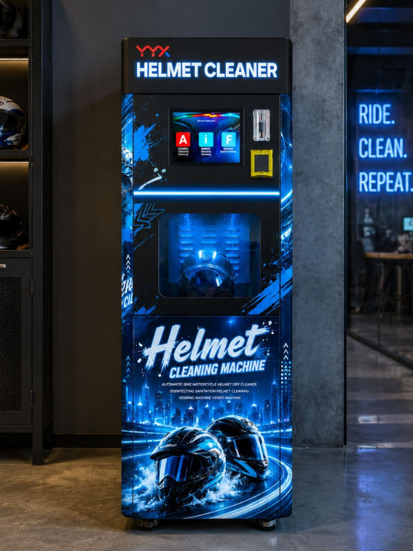 Helmet Cleaning Machine