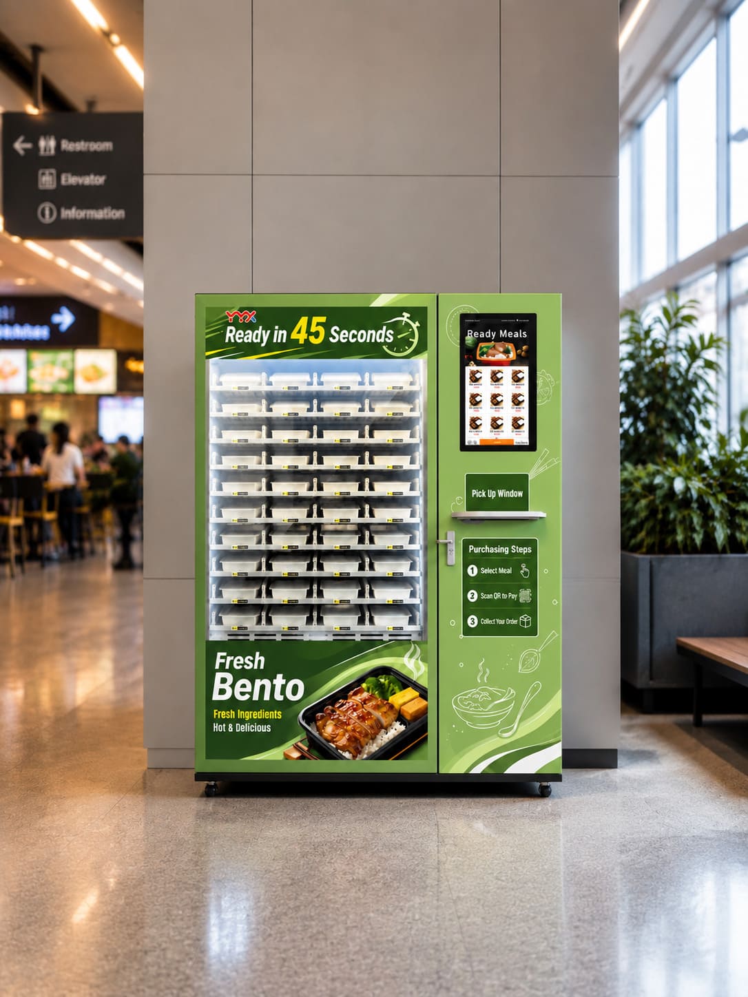 Smart Bento Meal Vending Machine