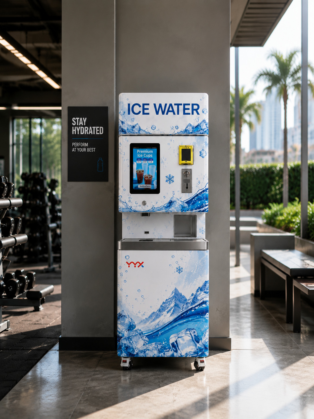 Smart Ice Water Vending Machine