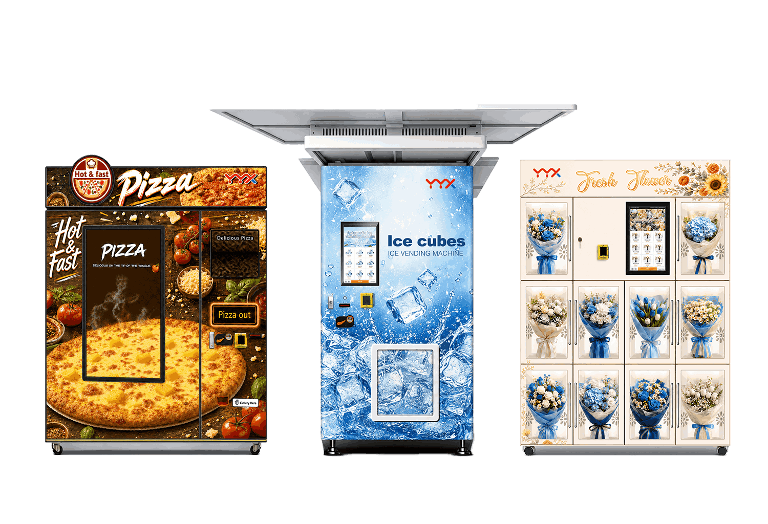 Ice Cream Dispensing Kiosks