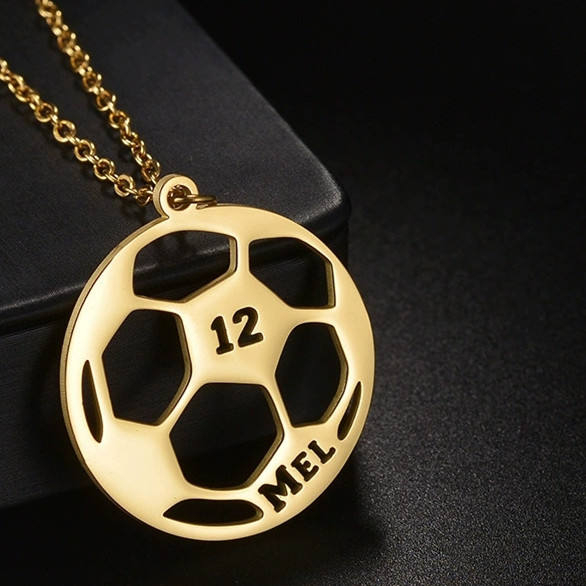 18K Gold Plated Ball Pendant Necklace