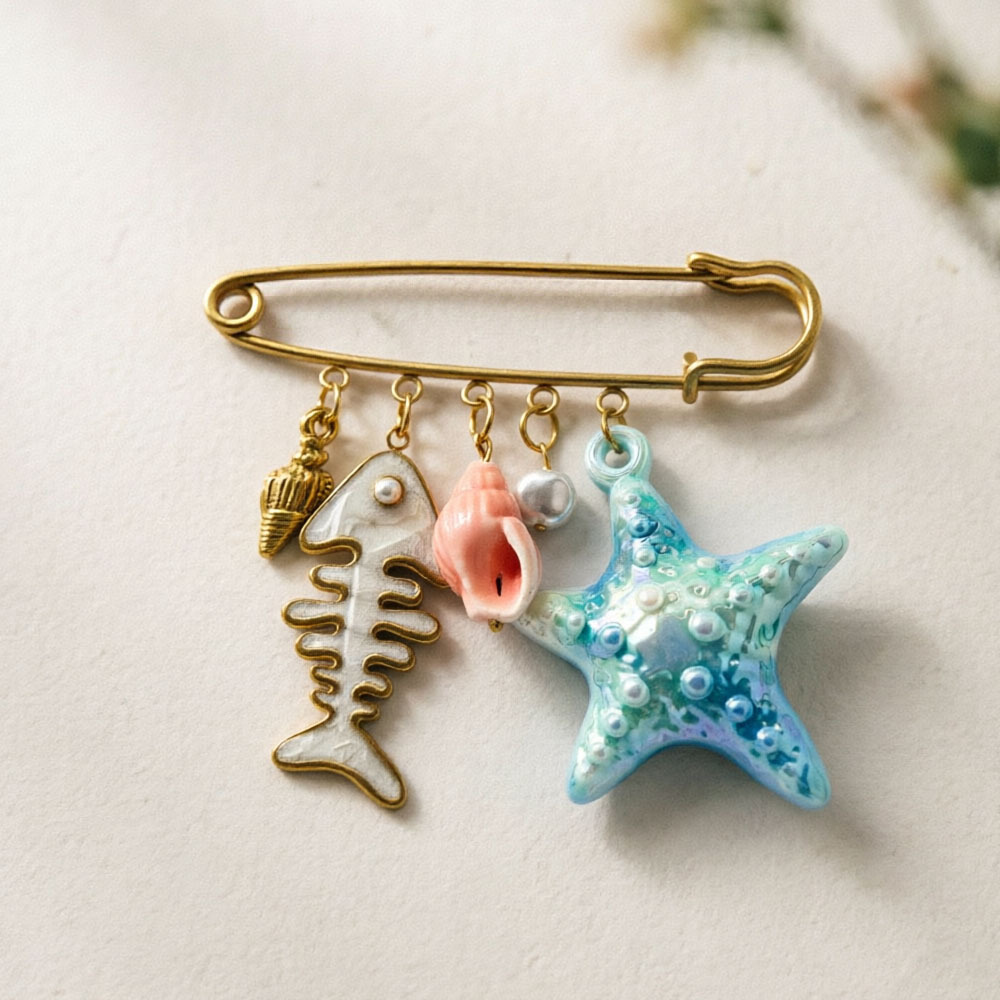 Ocean Style Handmade Pendant Necklace | SSeeSY
