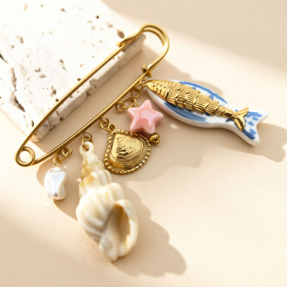 Ocean Style Handmade Pendant Necklace | SSeeSY