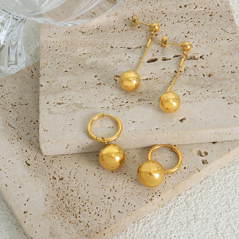 18K Gold Plated Stainless Steel Jewelry Set