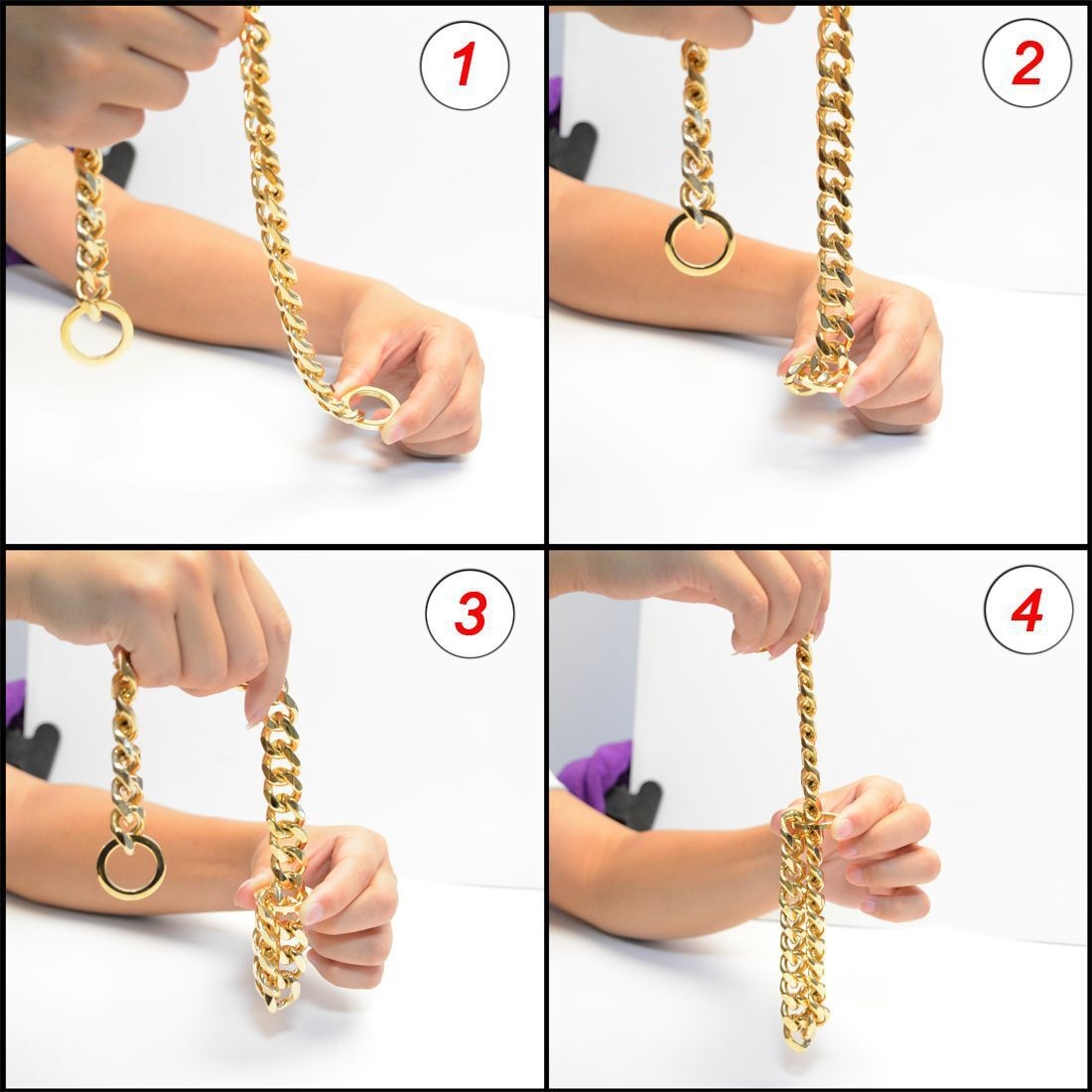 SSeeSY OEM ODM Custom 13mm Durable Pet Necklace Stainless Steel Cuban Link Chain for Dog Collar