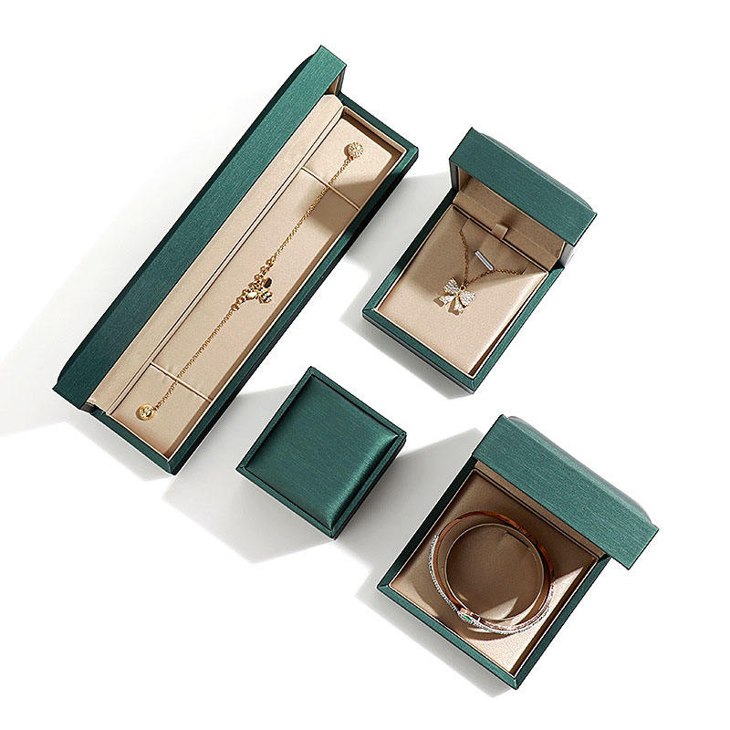 SSeeSY OEM ODM Luxury PU Leather Custom Earring Bracelet Necklace Ring Jewelry Set Gift Box Packaging & Display
