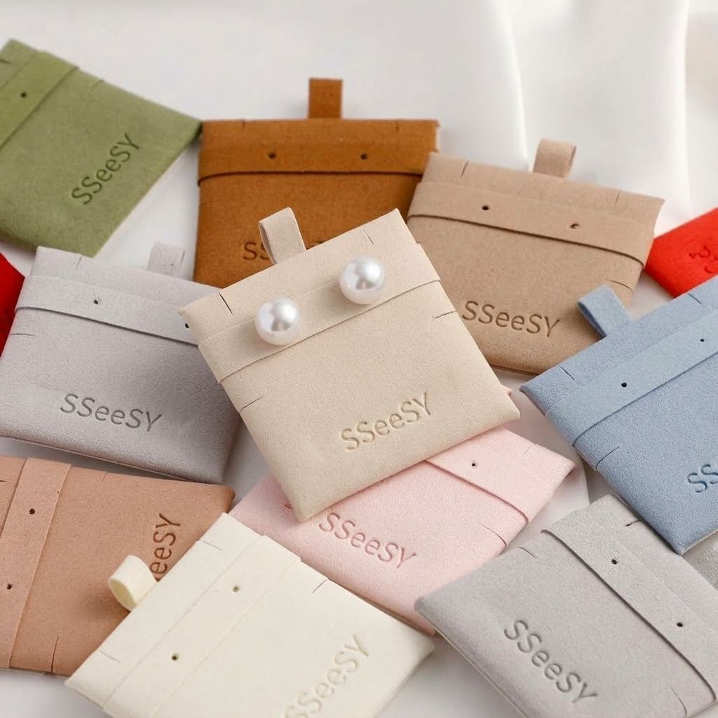SSeeSY Jewelry Package Lining Card With Color Hold for Jewelry Card Display Earrings Necklaces Bracelet Custom Jewelry Packaging Box