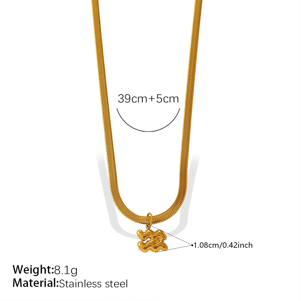 Stainless steel pendant necklaces