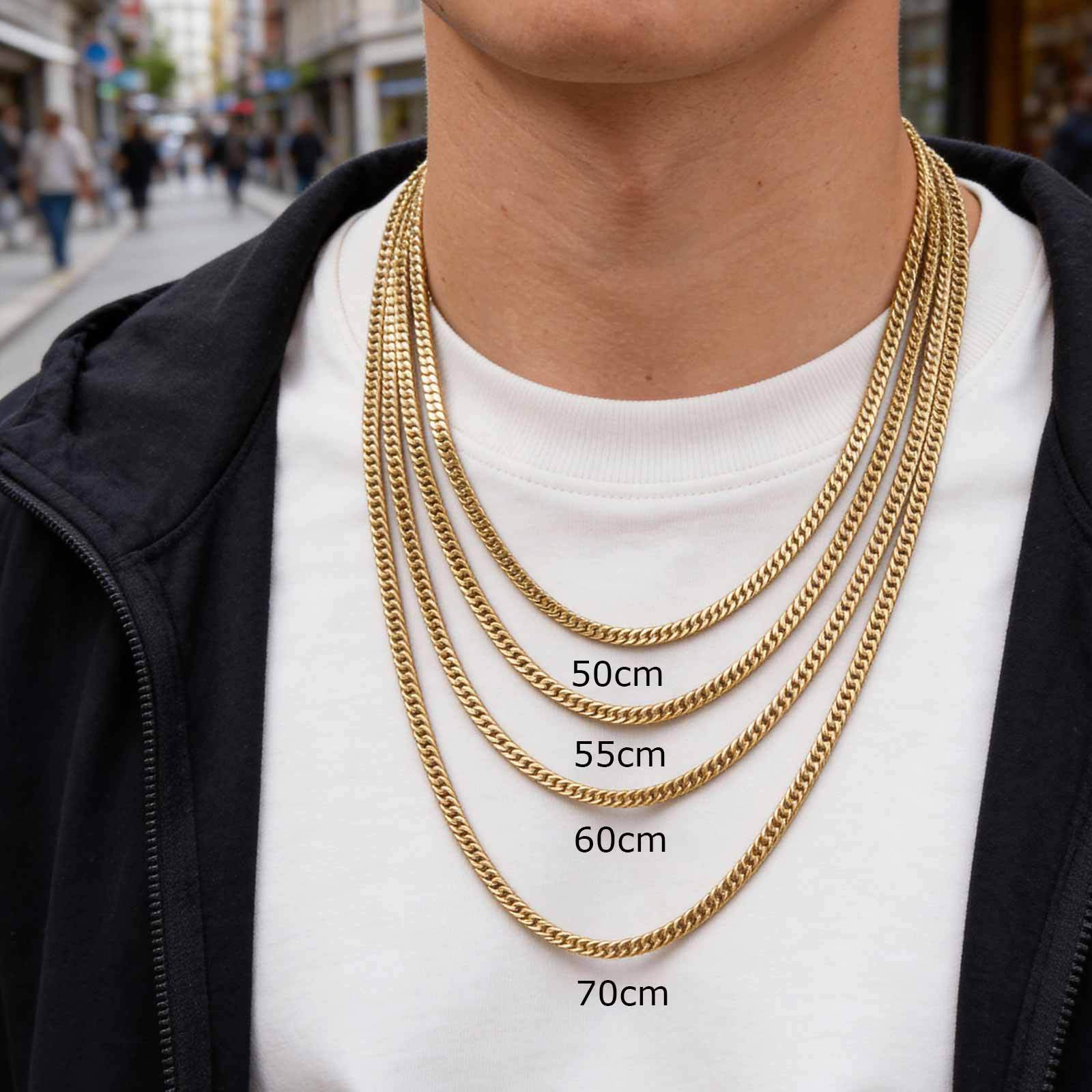 SSeeSY Fashion Hip Hop Custom Stainless Steel Jewelry Chain Necklaces Unisex Waterproof Hypoallergenic Jewelry Unisex Waterproof Hypoallergenic Jewelry
