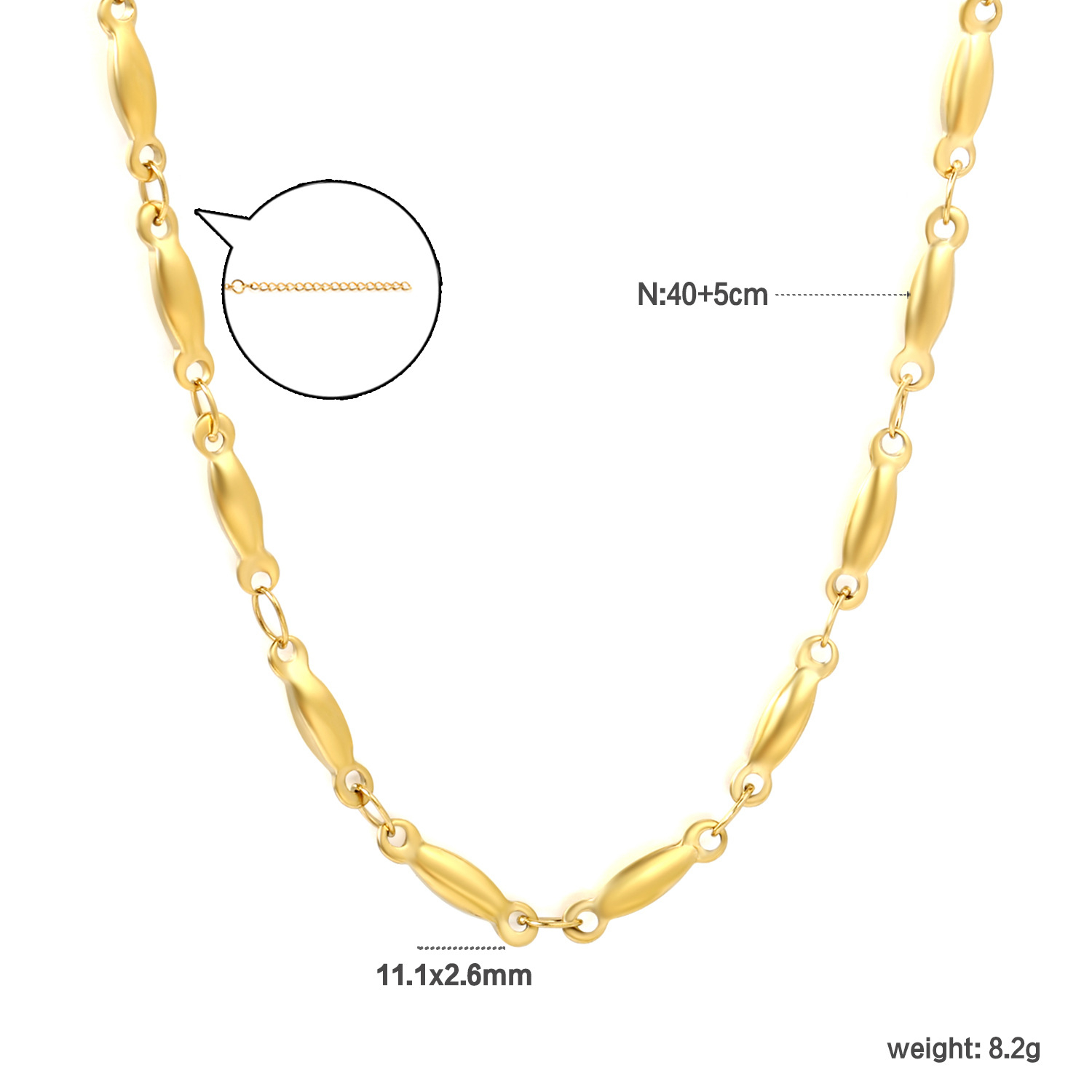 SSeeSY Custom Design Fashion Jewelry Stainless Steel PVD18K Gold Plated Star Heart Splicing Geometric Necklace for Gifts