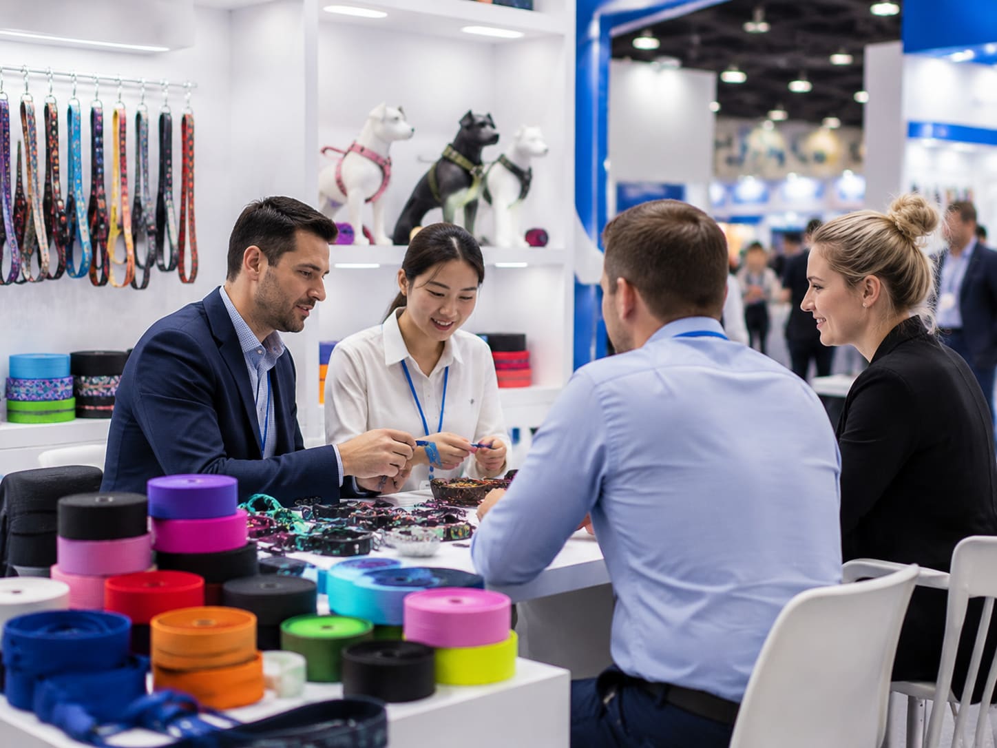 Visiting Professional Webbing Manufacturers at Trade Shows