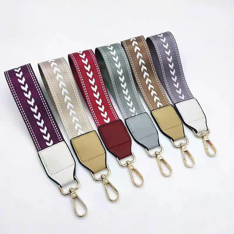 Personalized Printed Logo Wrist Strap Custom Lanyard For Keys with metal snap fasteners