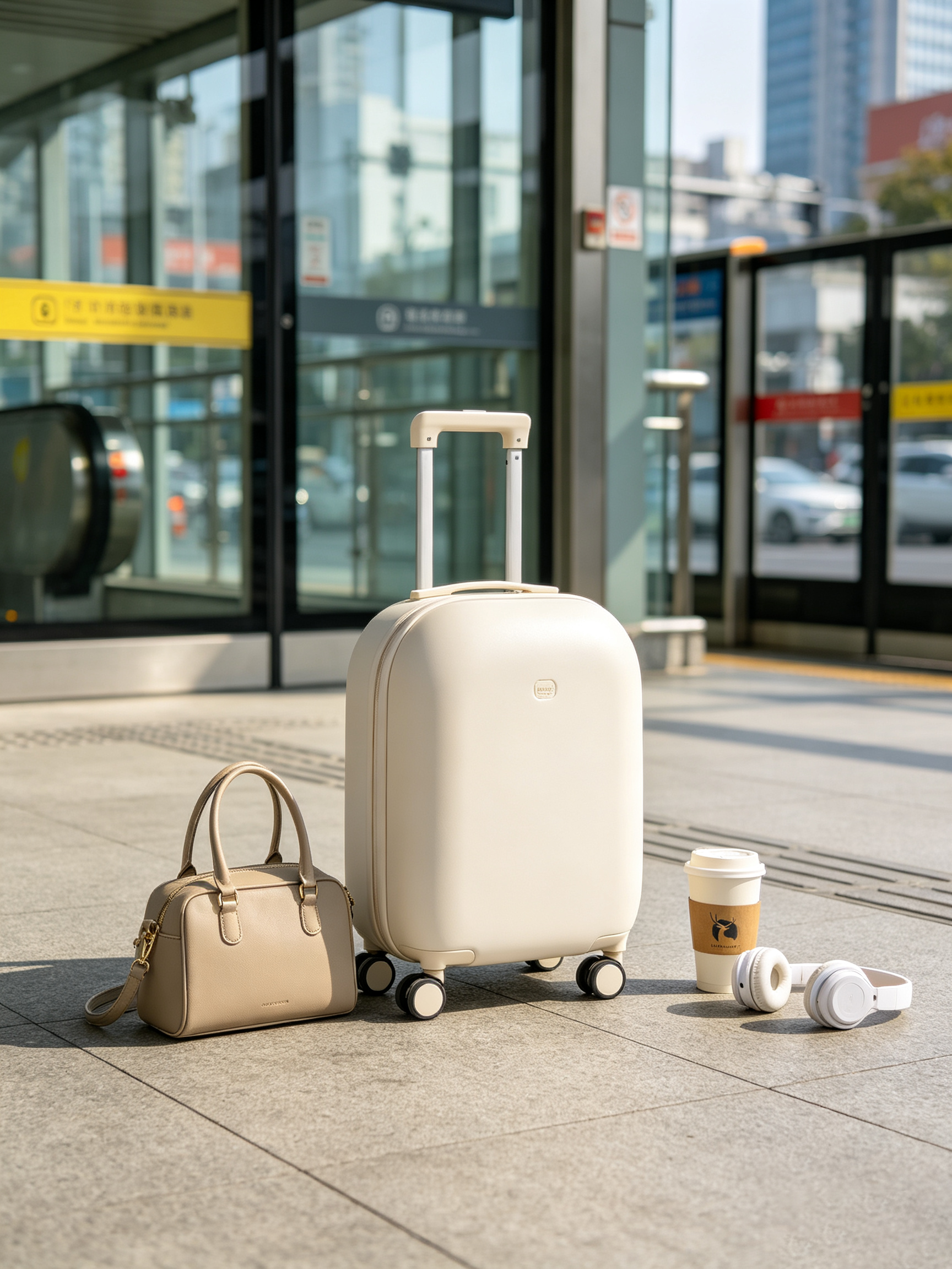 OEM factory High‑end large capacity shock‑resistant luggage case for business travel