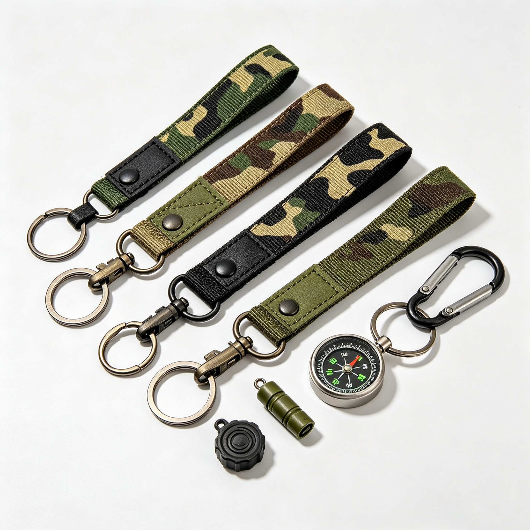 Custom Retractable Keychain Lanyard Durable Polyester Webbing Badge Reel Lanyard