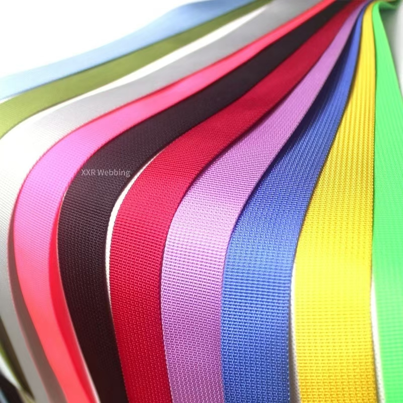 Custom Color Solid American Pattern Webbing Nylon Herringbone Webbing Manufacturer Wholesale For Outdoor Tactical Use