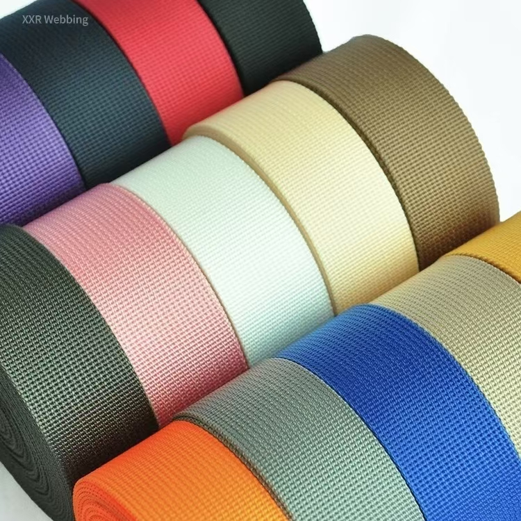 Custom Color Solid American Pattern Webbing Nylon Herringbone Webbing Manufacturer Wholesale For Outdoor Tactical Use